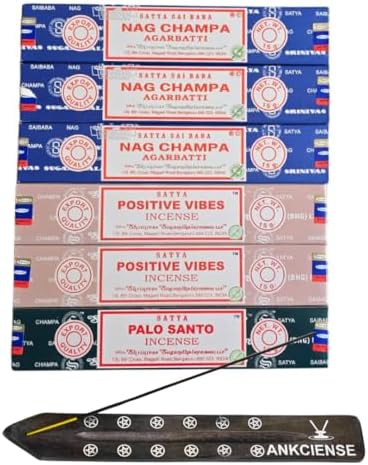 ANKCIENSE Incense Holder with 3 Fragrances Pack of 3