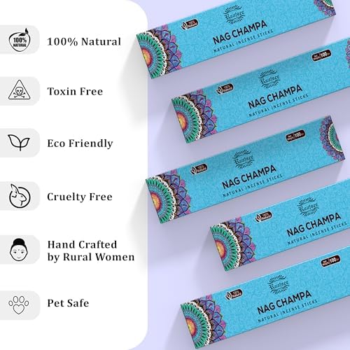 Raajsee Nag Champa Incense Sticks 180gm Pack of 12