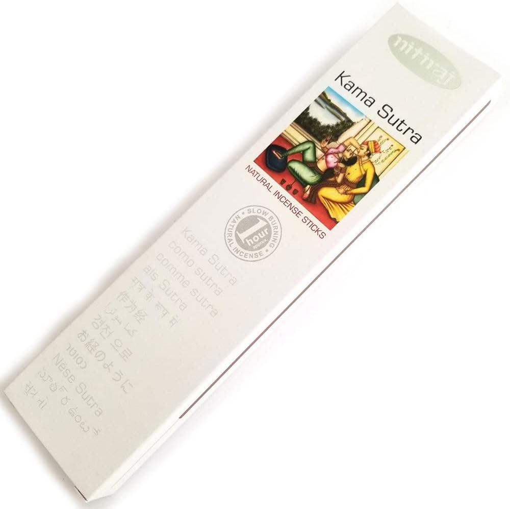 Nitiraj Platinum Natural Incense Sticks 1 Hour 2 Pack Patchouli