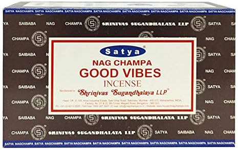 Good Vibes Incense Sticks and Holder Bundle