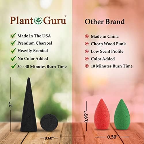 Dragons Blood Charcoal Incense Cones 2 Topflow 60 Pack