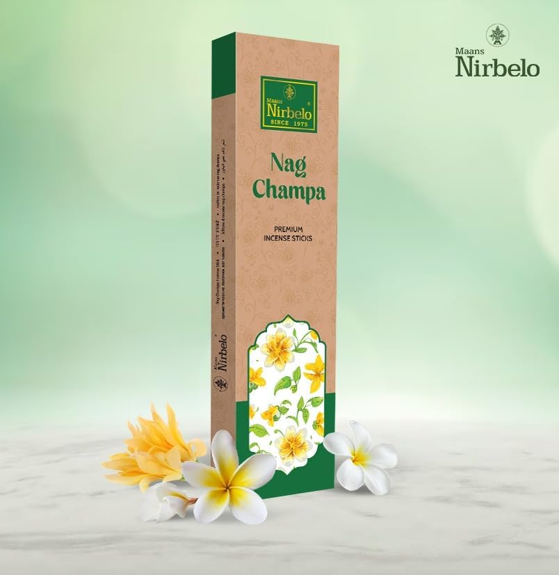 NIRBELO Premium Incense Sticks Set of 6 with Holder
