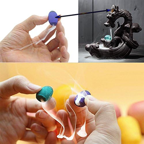 OTOFY 70 Piece Mixed Backflow Incense Cones
