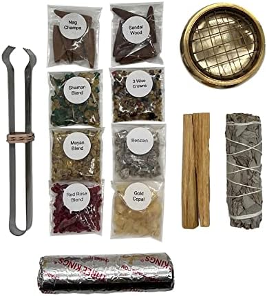 Purecense Incense Set with Burner and Sticks