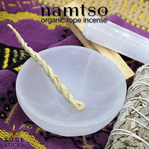 Soul Sticks Namtso Tibetan Handmade Rope Incense 20 Sticks Dragon Blood