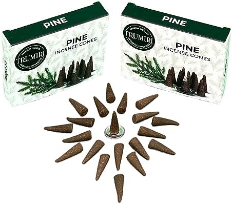 Pine Incense Cones - Dual Pack of 10