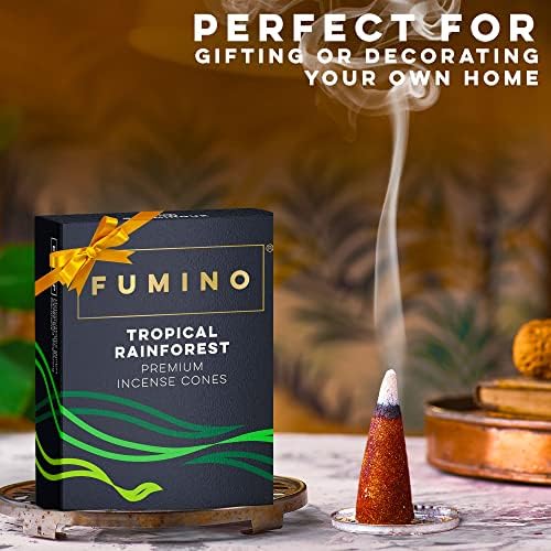 Fumino Tropical Rainforest Incense Cones 20 per Box