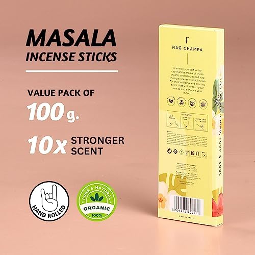Folkulture Nag Champa Incense Sticks Set
