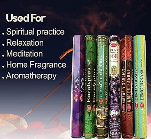 Vineen HEM Collection Incense Sticks Pack of 6 - 120 Sticks