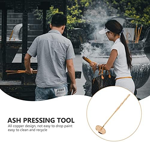 DOITOOL Incense Ash Press Brass Tool Set