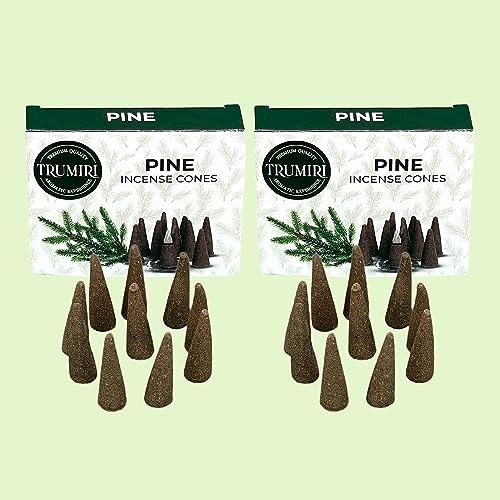 Pine Incense Cones - Dual Pack of 10