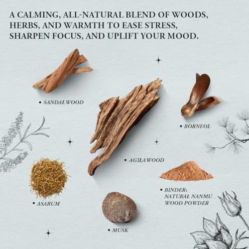 Meditate Focus Innergy Agarwood Incense Sticks 150 Count