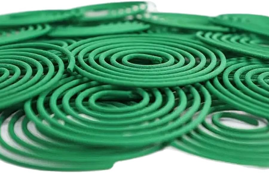 Citronella Incense Coils - 2mm Thick 48 Pieces