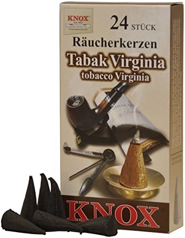 KNOX Incense Cones Tobacco Virginia