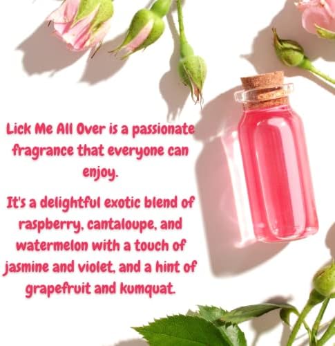 Artico Aromatherapy Lick Me All Over Incense Oil 4 Fl Oz Bottle