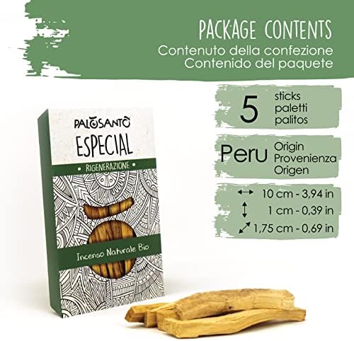 PALOSANTO Natural Incense Sticks 10cm 5 Pack