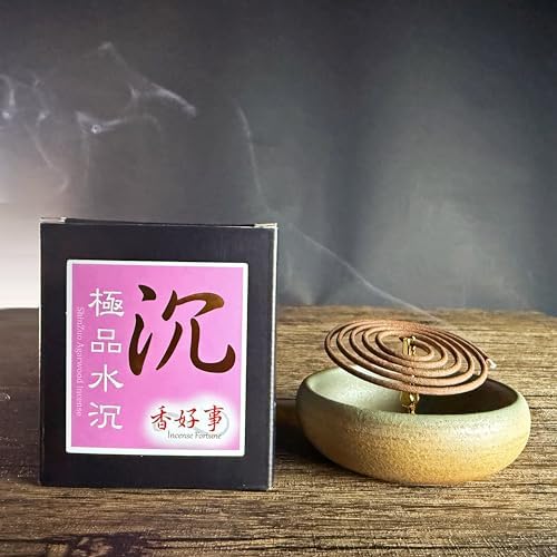 SZ ShinZuo Agarwood Incense Coils 48pcs - Taiwan Style Daily Use
