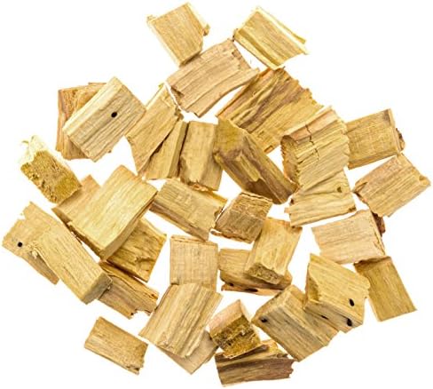 Palo Santo Wood Incense Chips - 1 Ounce Natural Holy Wood for Purification and Relaxation