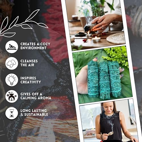Ancientveda Nag Champa Scented Smudge Sticks 2 Pack