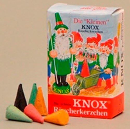Knox Mini German Incense Cones Variety Pack for Christmas Smokers