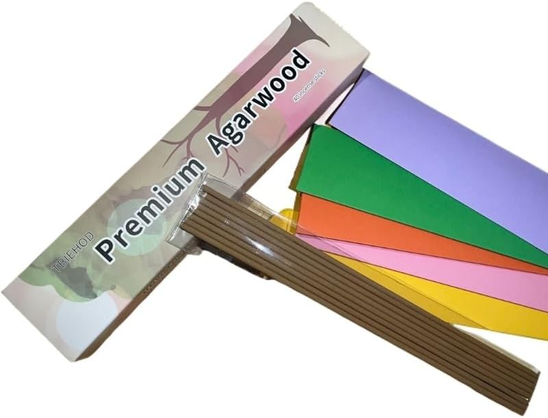 Agarwood Thick Incense Sticks for Meditation and Spiritual Cleansing
