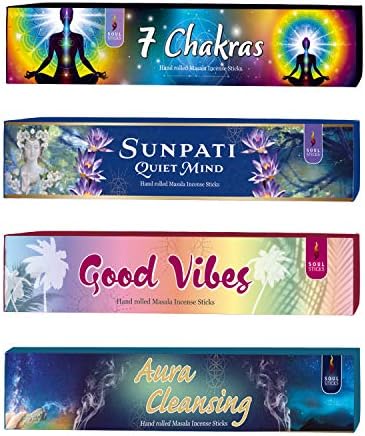 Soul Sticks Natural Incense Variety Pack 4
