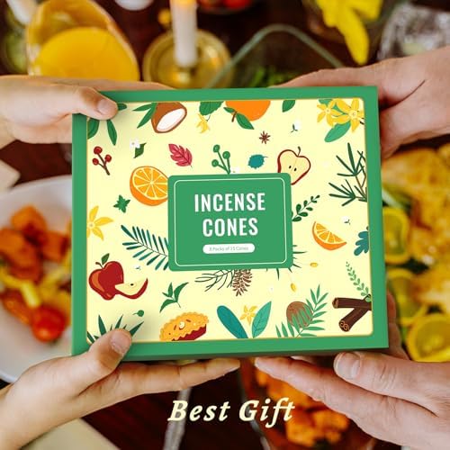 SCENTORINI Incense Cones Set 120 Pieces