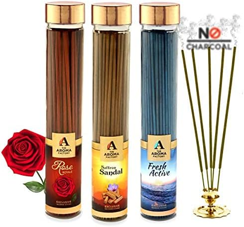 The Aroma Factory Organic Incense Sticks Set