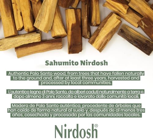 NIRDOSH 100 Natural Palo Santo Incense Sticks