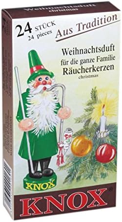 Knox Christmas Scent German Incense Cones for Holiday Smokers