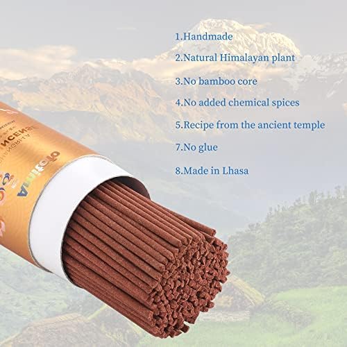 Tibetan Incense Sticks - Natural Healing Meditation 160 Sticks