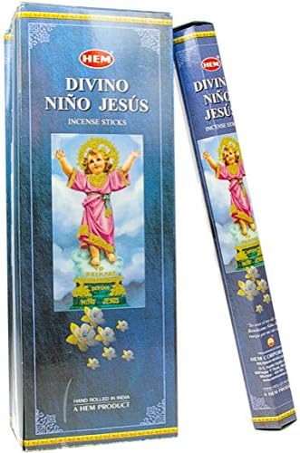 Hem Divino Nino Jesus Incense Sticks - 120 Pieces in 6 Boxes