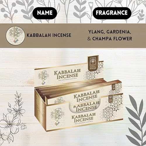 Soul Sticks Natural Incense Sticks 12 Pack Box