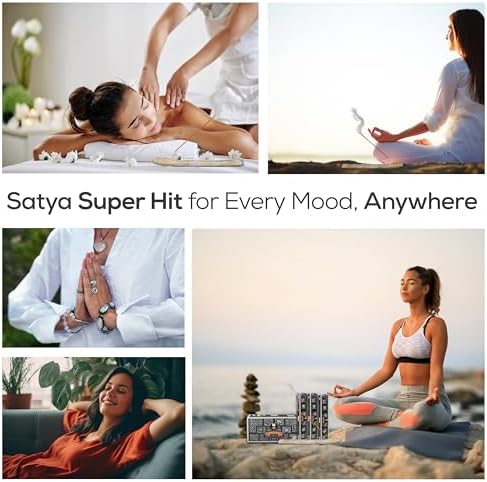 Satya Super Hit Sticks 250g Pack with Raajsee Holder