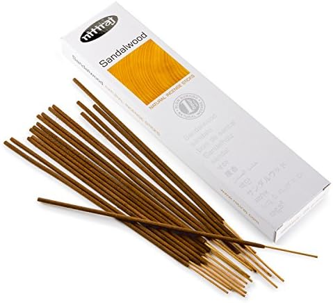 Nitiraj Premium Sandalwood Natural Incense Sticks 25 Grams 1