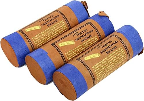 Ancient Tibetan Sandalwood Incense Bundle of Three