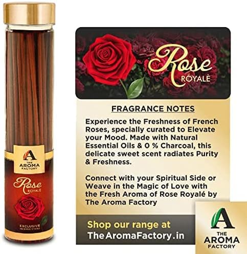 The Aroma Factory Organic Incense Sticks No Charcoal Set