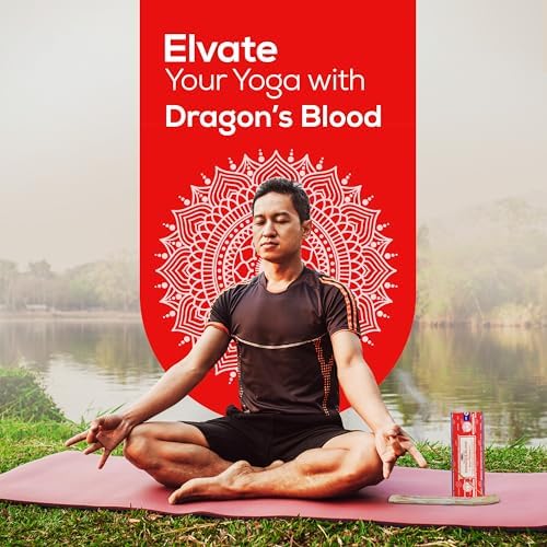 Raajsee Satya Nag Champa Dragon Blood Incense Sticks 250gm Pack with Holder