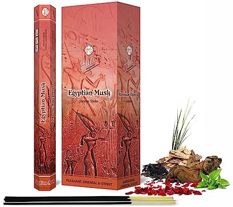 Flute Egyptian Musk Premium Incense Sticks 9 Inch
