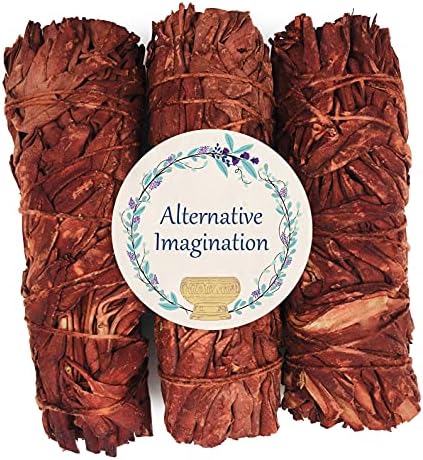 White Sage Bundle with Dragons Blood Incense Resin - 3 Pack