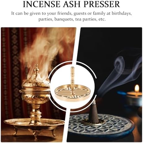 DOITOOL Brass Incense Press Mold for DIY Fragrance