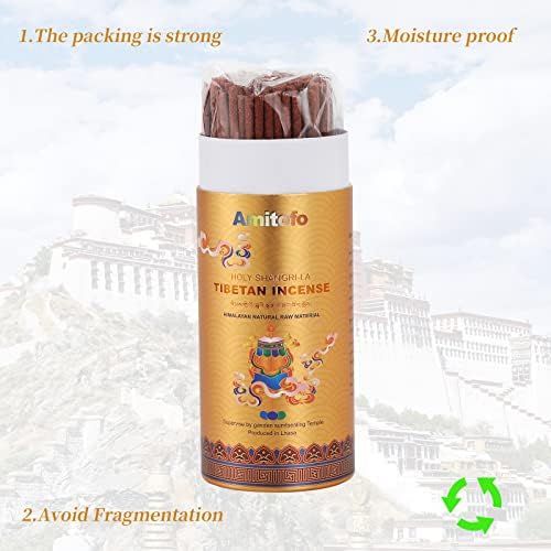 Tibetan Incense Sticks - Natural Healing Meditation 160 Sticks