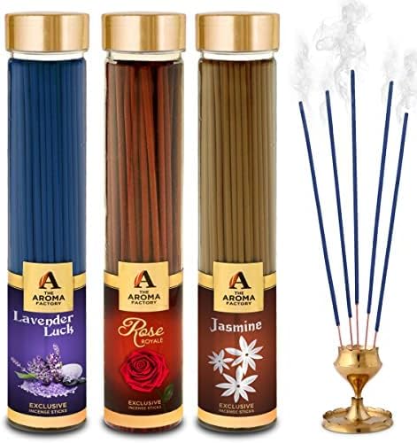 The Aroma Factory Organic Incense Sticks No Charcoal Set