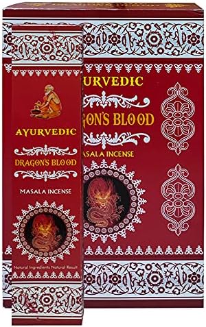 TRUMIRI Dragons Blood Incense Sticks and Holder Bundle