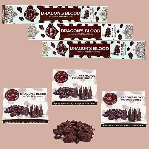 Dragons Blood Incense Sticks and Cones Combo Pack