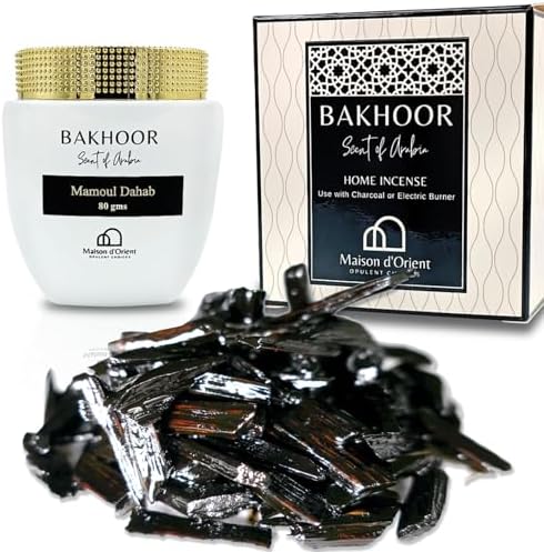Muattar Oud Rose Vanilla 50g Incense Meditation Stress Relief