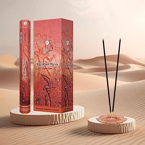 Flute Egyptian Musk Premium Incense Sticks 9 Inch