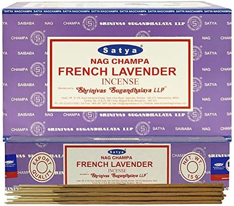 French Lavender Incense Sticks and Holder Bundle