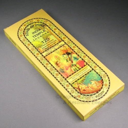 Song of India Temple Incense 120 Stick Pack