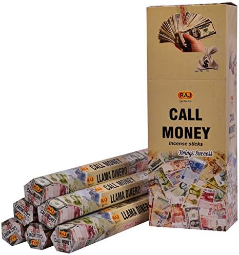 Call Money Incense Sticks 6 Pack of 20 Each